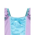 thumbnail image 4 of WIBACKER Toddler Girls Birthday Dress 2-7T Kids Girl Puff Short Sleeve Dresses Princess Party Costume,Purple, 4 of 8