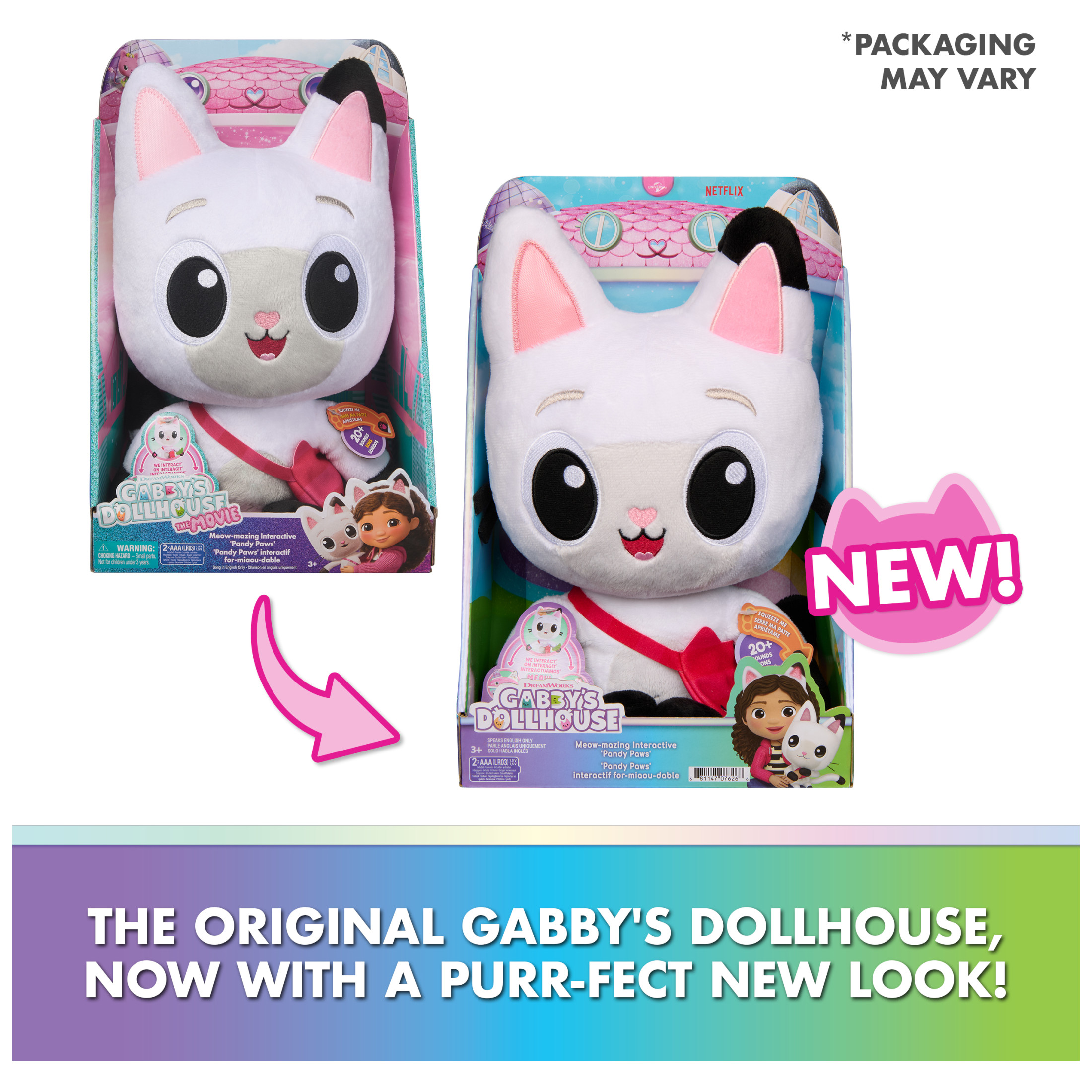 Gabby's Dollhouse Interactive Pandy Paws Plush photo 2