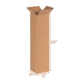 thumbnail image 5 of (2 Pack) 6x6x24 Shipping and Packing Box -  (2 Boxes per Order), 5 of 7