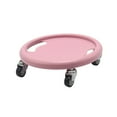 thumbnail image 2 of Abdominal Disc Wheel Roller Trainer Anti Slip Abdominal Muscle Wheel Workout Pink, 2 of 8
