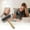 B, variant on Guozer Pizza Cutter Rocker 1PCS Stainless Steel Pizza Wheel Knife Pizza Knife Home Baking Tool Circular Pizza Single Wheel Knife