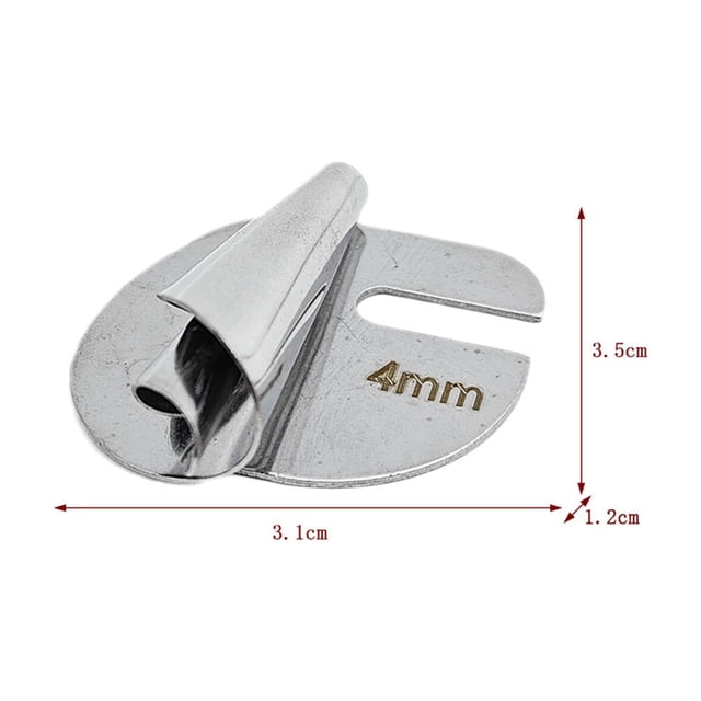 Kabnic Sewing Machine Needles Sewing Rolled Hemmer Foot Sewing Rolled Hemmer Foot Universal 3-10Mm Wide Rolled Hem Pressure Foot Sewing Machine Presser Foot Hemmer Foot