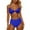 Blue, variant on Ticikt Women's High Waisted Bikini Sets Two Piece Swimsuit Sexy Bathing Suits