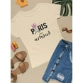 thumbnail image 3 of Paris Mon Amour! T-Shirt Women -Image by Shutterstock, Female Medium, 3 of 4