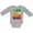 AC-Heather Grey, variant on Inktastic Surgeon Surgical Nurse Eat Sleep Operate Repeat Boys or Girls Long Sleeve Baby Bodysuit