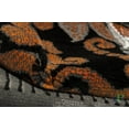thumbnail image 6 of Handcraft Rugs - Electric Orange, Gray, Silver, Black, Abstract Area Rug Modern Contemporary Floral and Patchwork Geometric Design, 6 of 8