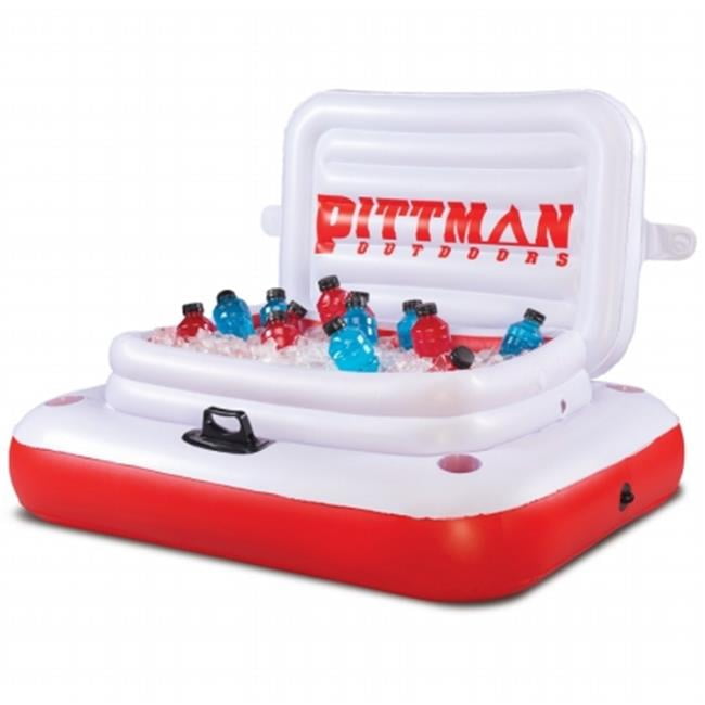 River Drifter Large Floating Ice Chest, Red & White
