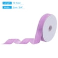 thumbnail image 2 of Uxcell Velvet Ribbon 3/4" x 15 Yard Single Face Spool Silky for DIY Crafts Gift Wrapping Bow Decoration Purple, 2 of 5