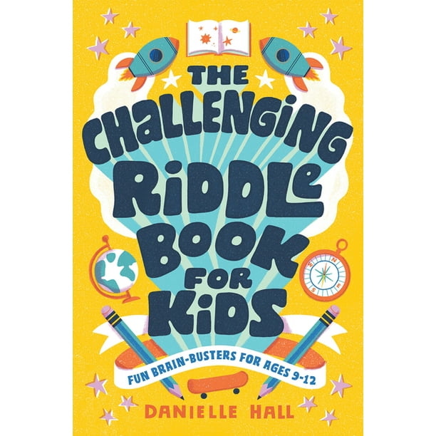 The Challenging Riddle Book For Kids Paperback Walmart