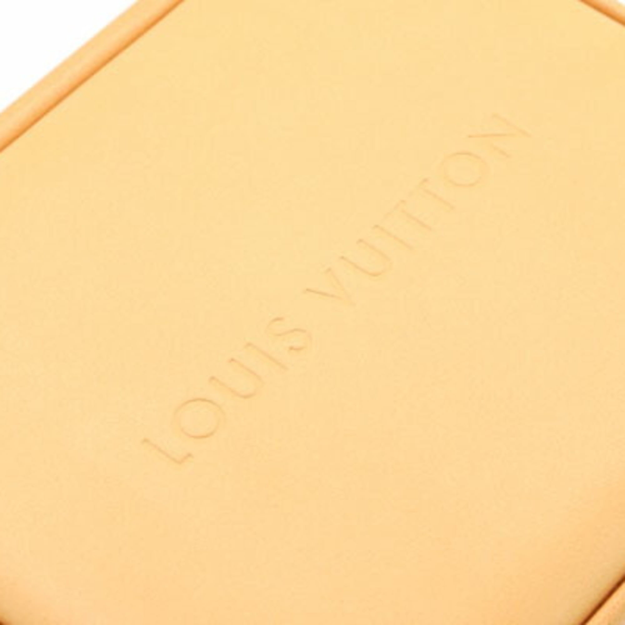 Louis Vuitton watch case light brown leather ladies' men's box