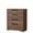 Brown, variant on Garvee Chest of Drawers with 4 Drawers, 30.3 x 15.4 x 36.1", Walnut
