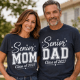 thumbnail image 3 of Senior Mom and Dad Comfort Colors T-Shirt, Class of 2027 Parent Shirt, Graduation Gift for Mom Dad, Proud Senior Family Tee Outfit, 3 of 7