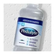 Pedialyte Electrolyte Drink, For Kids & Adults, Unflavored, 1 Liter, Pack of 8