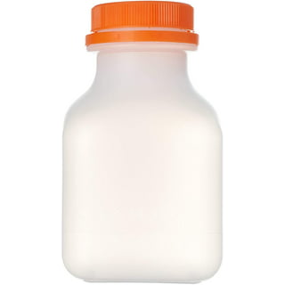 12 Packs: 6 ct. (72 total) 8oz. Glass Milk Bottles with Lids by Ashland®