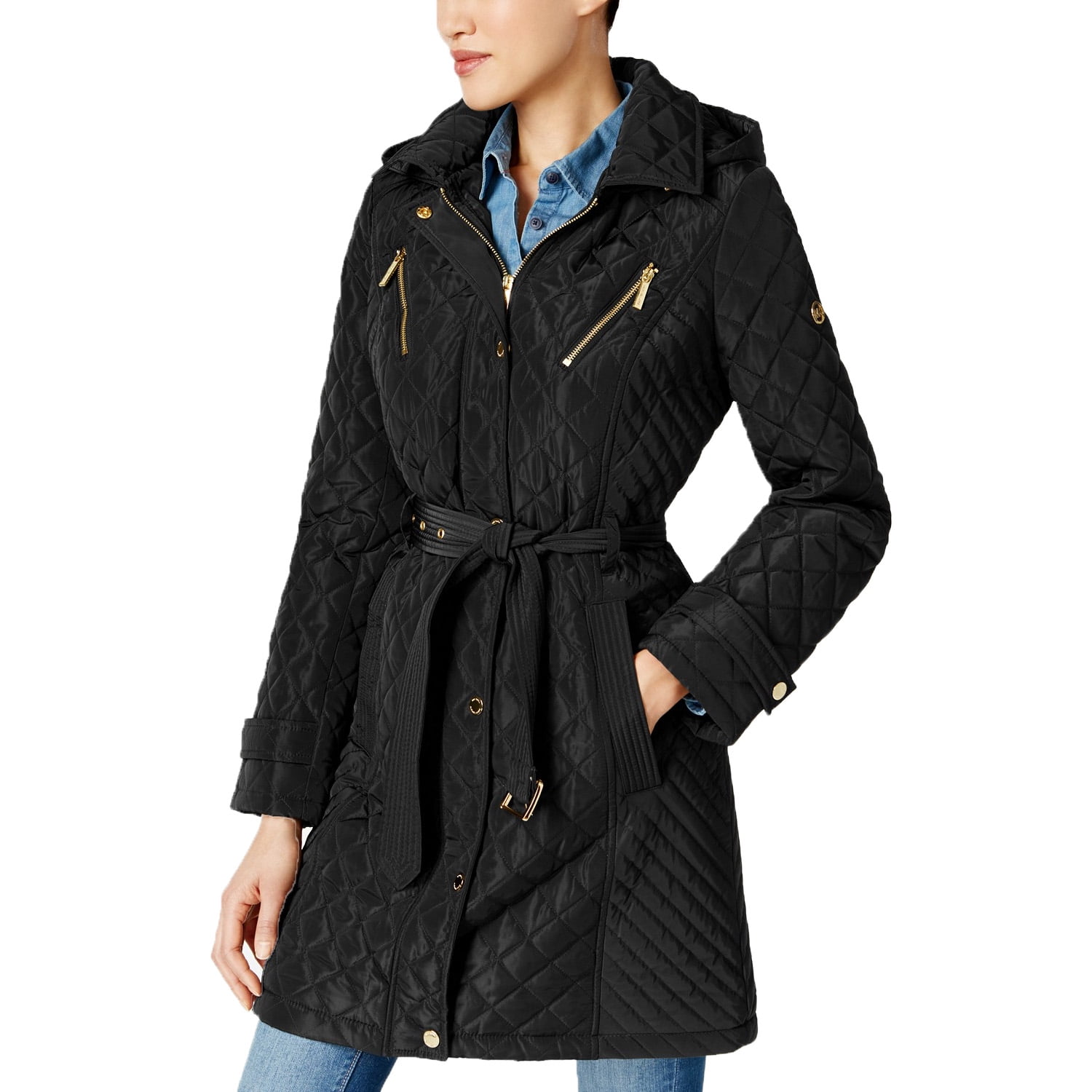 MICHAEL Michael Kors Petite Quilted 