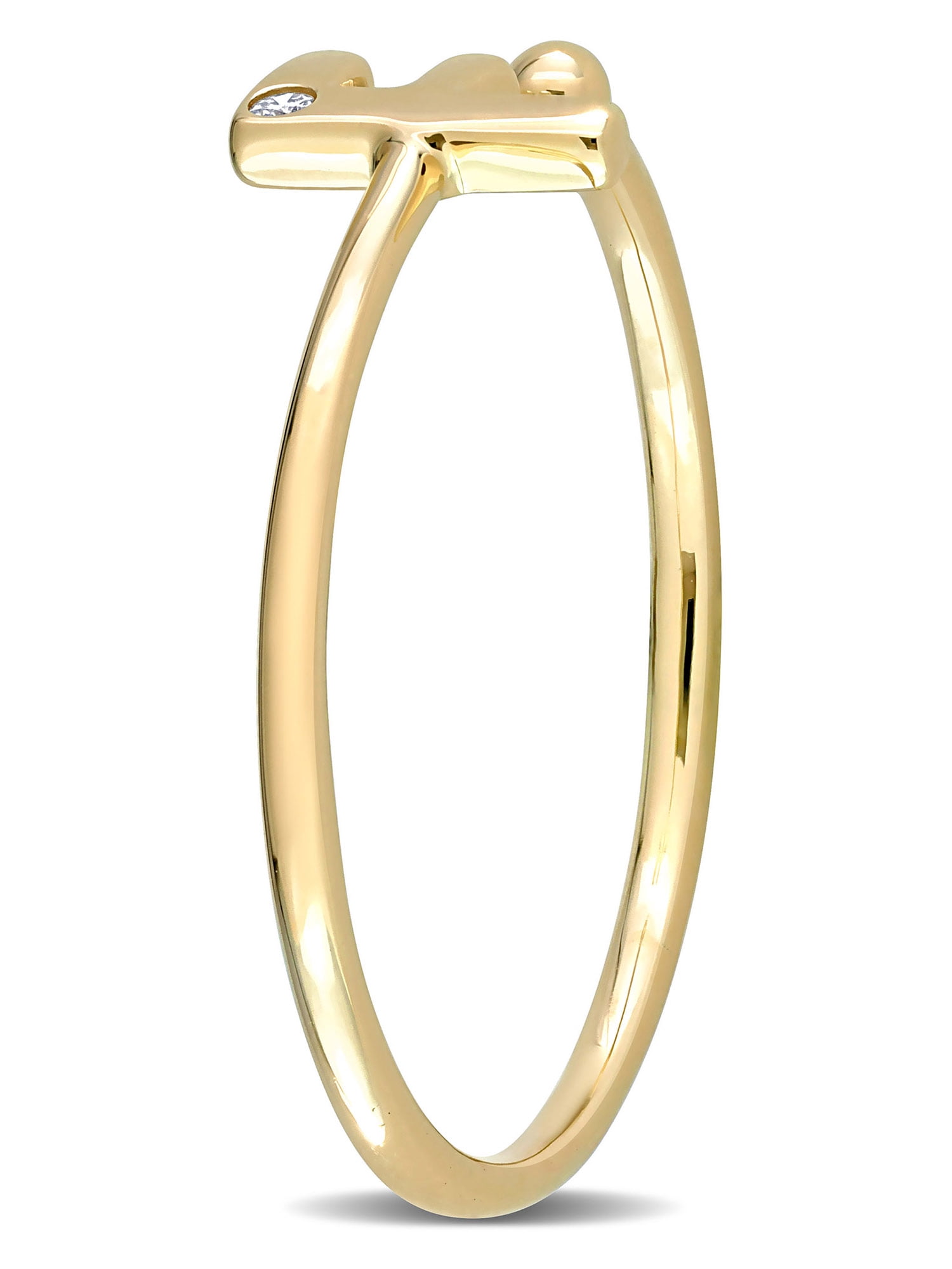 Everly Women's Diamond 10k Yellow Gold Ring