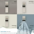 thumbnail image 6 of Amerock Apex Contemporary Single Prong Satin Nickel Wall Hook, 6 of 9