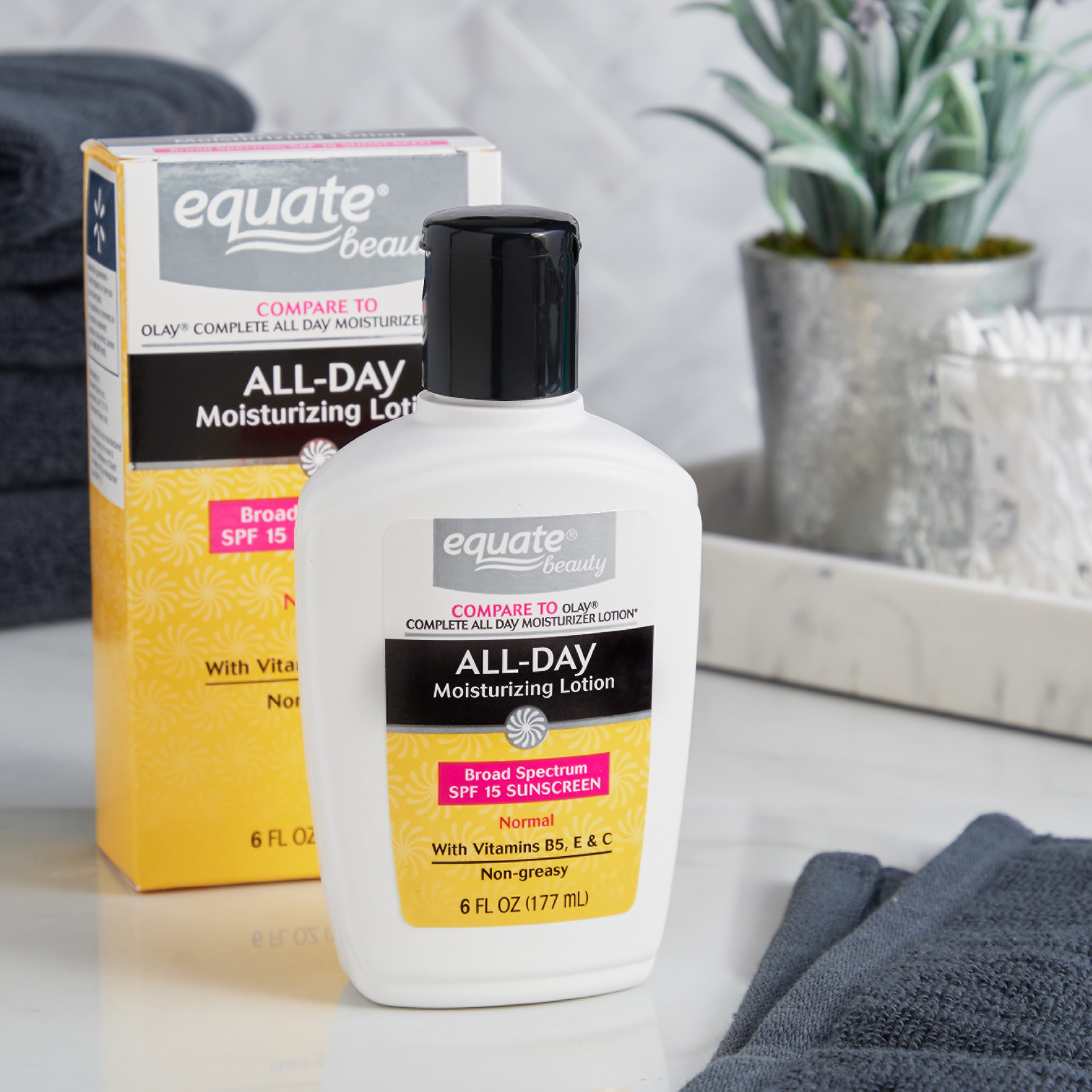 equate daily facial moisturizer spf 15