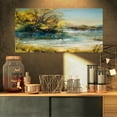 thumbnail image 1 of Arbres au Bord du Lac - Toile Imprimée d'Art de Paysage, 1 of 3