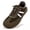 Brown, variant on Women's Wide-Toe Casual Sneakers: Breathable Mesh-Synthetic Leather Upper, Lightweight Non-Slip Walking Shoes