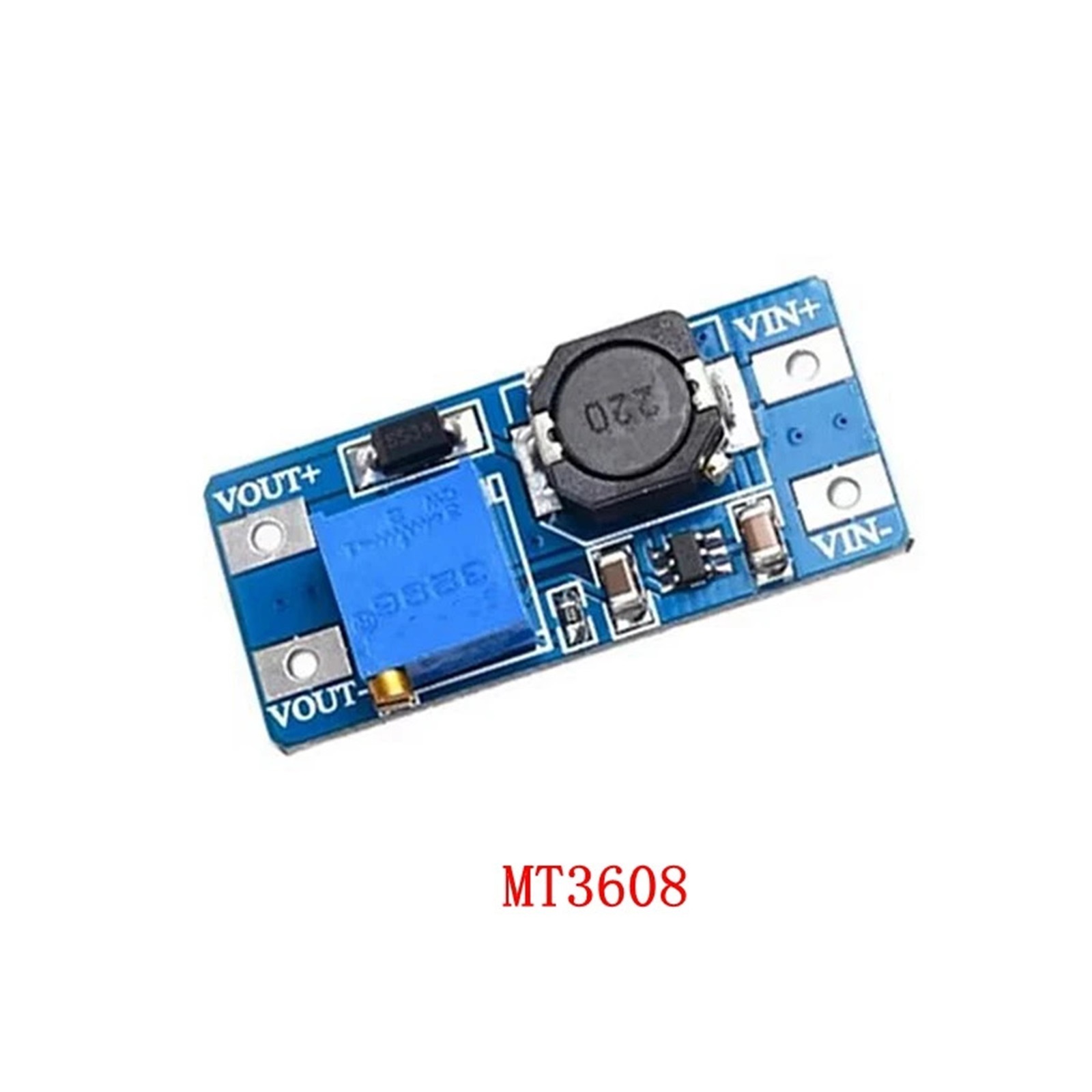 1PCS MT3608 DC-DC Step Up Converter Booster Power Supply Module Boost Step-up Board MAX output 28V 2A for arduino diy kit