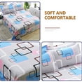 thumbnail image 5 of All Season Bedding Set 3PCS - Soft Microfiber Comforter & Pillowcases, Breathable Shrinkage & Fade Resistant, Classic Checkered Quilting, Twin/Full Size, Easy Care Machine Wash, 5 of 9