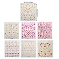 thumbnail image 3 of Valentine's Day Nails Art Decals for Women and Girls with Fun and Festive Themes Cartoon Nails Stickers Heart Pattern, 3 of 9