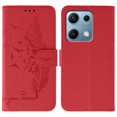 thumbnail image 1 of For Xiaomi Redmi Note 14S 4G Case Feather Imprint PU Leather Wallet Phone Cover - Grey, 1 of 5