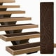thumbnail image 4 of Tapetes antideslizantes para escaleras, tapetes de alfombra con adhesivo reutilizable, 1 tapete de 9 x 30, antideslizantes para interiores, fáciles de limpiar, para principiantes, personas, 4 of 8