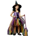 thumbnail image 3 of SAYOO , conjunto de disfraz de Cosplay para niñas, vestido de bruja de Halloween con sombrero, atuendo para accesorios de juego de rol SAYOO  Moda, 3 of 8