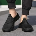thumbnail image 3 of Daolelai Summer Mesh Half-Slippers Men's Breathable Sandals -On Closed-Toe Slippers, 3 of 9