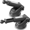 thumbnail image 1 of 1Zero GPS Suction Cup Mount for Garmin [Quick Telescopic Extension Arm] (Set of 2), GPS Dashboard Mount Dash Windshield Window Car Holder for Garmin Nuvi RV Dezl Drive Drivesmart Driveassist and More, 1 of 3