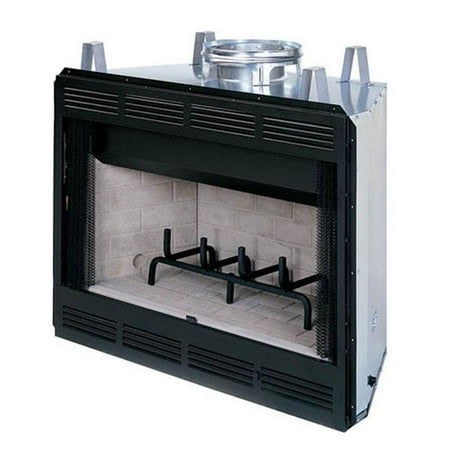 

Superior WCT2036WSI 36 in. WCT 2000 Merit Series Louver Wood Burning with Insulated Fireplace - White Stacked Refractory Brick Liner
