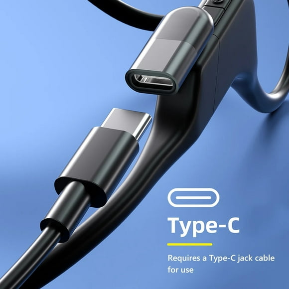 Earphone Charger Adapter Short Circuit Prevention Lightweight Portable Magnetic Charger Converter for Shokz AS800/S803/S810 Blue