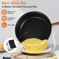 thumbnail image 5 of Coliware Rose Gold Pots and Pans Set, 5Pcs Stainless Steel Cookware Sets with Stock Pots Saucepans Frying Pans, Non-Stick Commercial Cooking Set Compatible with All Stovetops, Dishwasher Safe, 5 of 9