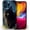 Black Cat Runing, variant on Compatible with iPhone 14 Pro Max Case, Flower Fox 14 Pro Max Women Girls Case, Anti-Slip Drop Protection with Slim TPU 3D Pattern Design
