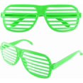 thumbnail image 4 of 4 pares de gafas de plástico con obturador, gafas de sol, accesorios para fiestas, colores surtidos, 4 of 5
