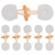 thumbnail image 1 of 6 Pairs Overcoat Toggle Buckles Practical Belt Buttons Women Clothing Belt Buckles, 1 of 3
