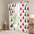 thumbnail image 3 of Homewish Merry Christmas Tree Blackout Curtains Set of 2 (52x84 Each) for Kids Teens Boys Girls,Polka Dots Window Curtains,Xmas Festival Curtains and Drapes,Super Cozy Room Decor, 3 of 6