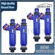 thumbnail image 1 of 4pcs Brand New 195500-3030 Md337896 Fuel Injectors Nozzle For Mazda Daihatsu Mx-5 Miata Pajero 1998~2005 1.6l Mk2, 1 of 1