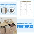 thumbnail image 3 of Dextrus 10 Drawers Dresser Fabric Storage Tower Cabinet Bin Storage Organizer for Closets s, Beige, 3 of 6