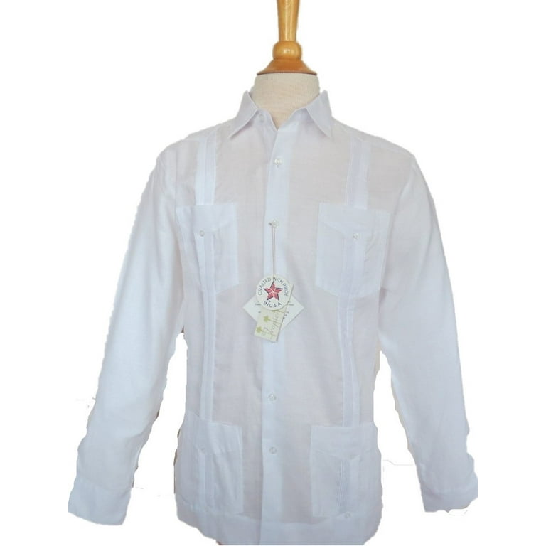 Guayabera de lino sale