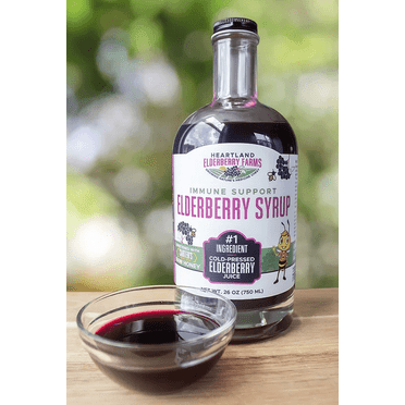 Elderberry Syrup - Zero Water Added Highly Concentrated Immune Support