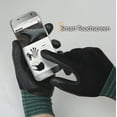 thumbnail image 4 of DEXFIT FN330 Black Multipurpose Nitrile Coated Work Gloves (Firm Grip, Durable, X-Small) - 3 Pairs, 4 of 7