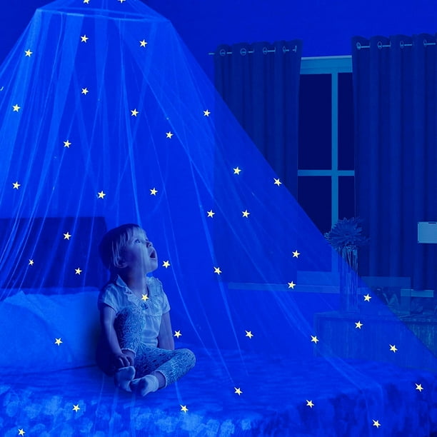 Crib canopy with hot sale lights