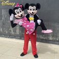 thumbnail image 2 of Customized Disney Mickey Minnie Mouse Mascot Set Classic Cartoon Characters Advertising Event Party Adult Costume Cute Mascot, 2 of 5