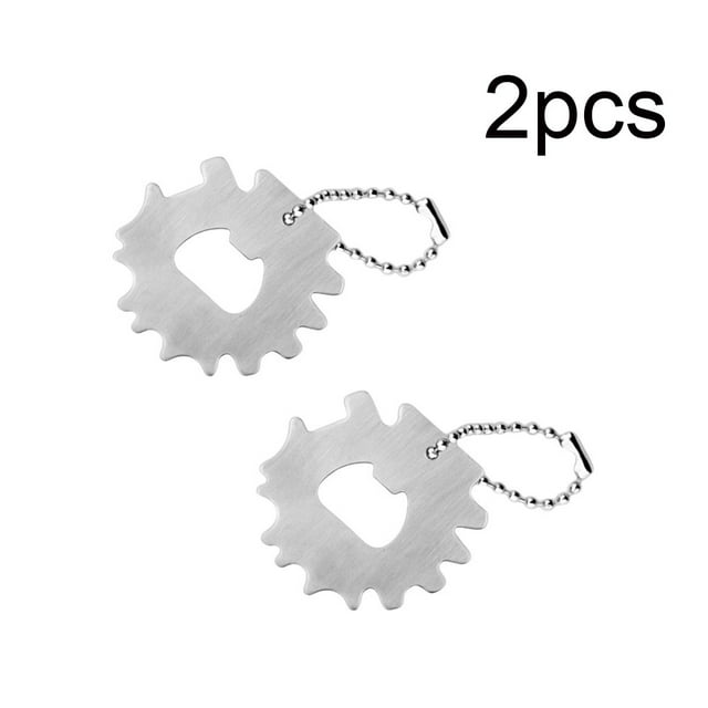 Bgsha Outdoor Grill Scraper Cleaner Grill Screen Scraper Slot Stainless Steel Scraper Grill Cleaning Barbecue Cleaning Grill Scraper