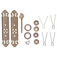 thumbnail image 2 of BuyWeek Poignée de Porte, Poignée de Tirage de Porte de Style Chinois Poignée de Tiroir Creux de Barre Droite de Style Rétro pour Utilisation de Placard de Tiroir, 2 of 14