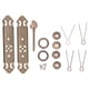 thumbnail image 2 of Manija de puerta de estilo chino, barra recta Retro, manija hueca, accesorios de Hardware para cajón y armario, 2 of 8