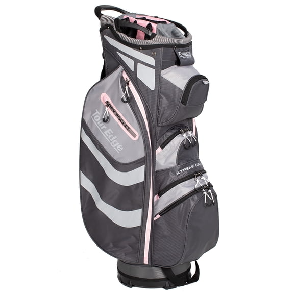Tour Edge Hot Launch Xtreme 5.0 Silver Pixie Cart Golf Bag